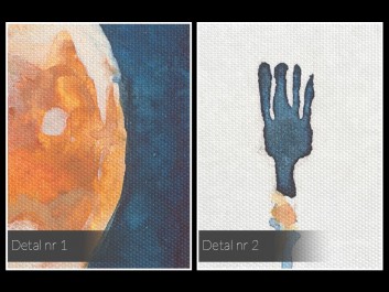 Przepis na sztukę - nowoczesny obraz na płótnie - 120x80 cm