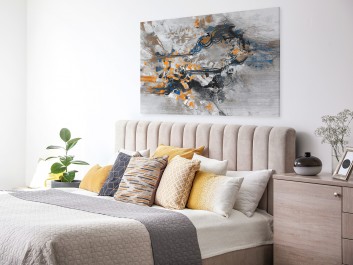 Przylądek snów - nowoczesny obraz do salonu - 120x80 cm Przylądek snów - nowoczesny obraz do salonu - 120x80 cm