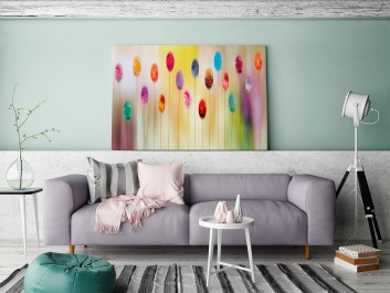 Zatrzymać chwilę  - nowoczesny obraz na płótnie - 120x80 cm