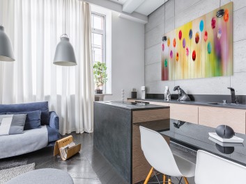 Zatrzymać chwilę  - nowoczesny obraz na płótnie - 120x80 cm