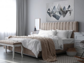 Piękno gór - nowoczesny obraz na płótnie - 120x80 cm