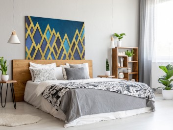 Skarbce faraonów - nowoczesny obraz na płótnie - 120x80 cm