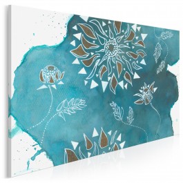 Sentencja Zen - nowoczesny obraz na płótnie - 120x80 cm