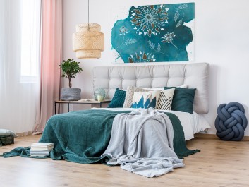 Sentencja Zen - nowoczesny obraz na płótnie - 120x80 cm