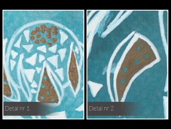 Sentencja Zen - nowoczesny obraz na płótnie - 120x80 cm