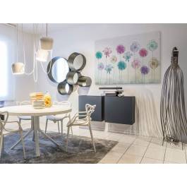 Ogród pozytywnych wibracji - nowoczesny obraz na płótnie - 120x80 cm