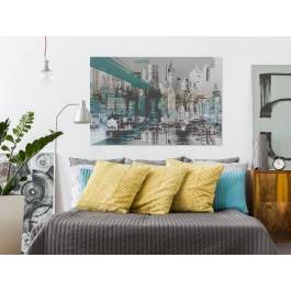 Miejskie legendy - nowoczesny obraz na płótnie - 120x80 cm Miejskie legendy - nowoczesny obraz na płótnie - 120x80 cm