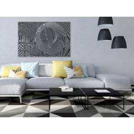 Kakofonia - nowoczesny obraz na płótnie - 120x80 cm