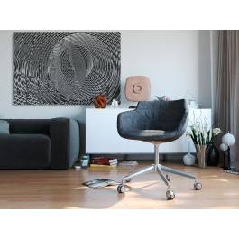 Kakofonia - nowoczesny obraz na płótnie - 120x80 cm