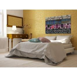 Iskra szczęścia - nowoczesny obraz na płótnie - 120x80 cm