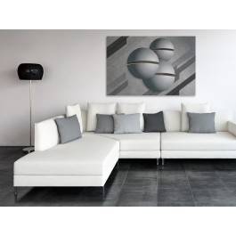 Głos przestrzeni - nowoczesny obraz na płótnie - 120x80 cm