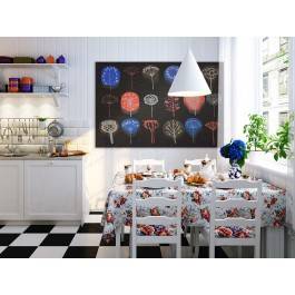 Misterium natury - nowoczesny obraz na płótnie - 120x80 cm