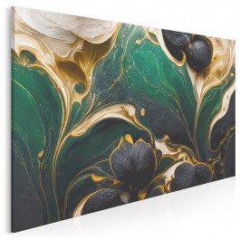Żarliwa orchidea - nowoczesny obraz na płótnie - 120x80 cm Żarliwa orchidea - nowoczesny obraz na płótnie - 120x80 cm
