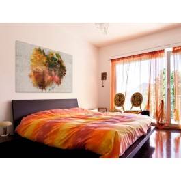 Bogactwo folkloru - nowoczesny obraz na płótnie - 120x80 cm