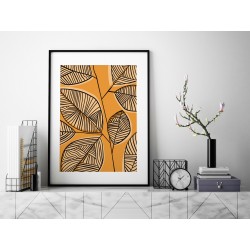 Jesienne barwy natury - plakat dekoracyjny