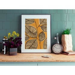 Jesienne barwy natury - plakat dekoracyjny