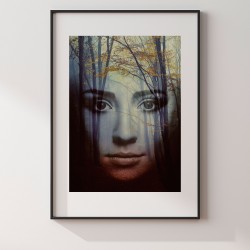 Mroczna strona kobiecości - plakat na ścianę