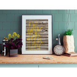 Łąka w stylu vintage - plakat dekoracyjny