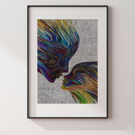 Taniec żywiołów - plakat...