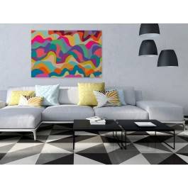 Owocowe Flagrate - nowoczesny obraz na płótnie - 120x80 cm