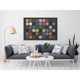 Wielka szarada - nowoczesny obraz na płótnie - 120x80 cm