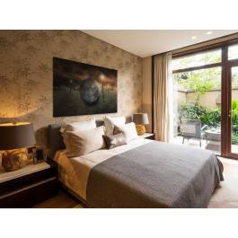 Planeta X - nowoczesny obraz na płótnie - 120x80 cm