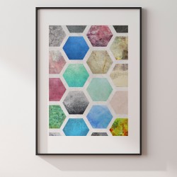 Cud miód... - plakat dekoracyjny