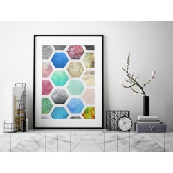 Cud miód... - plakat dekoracyjny