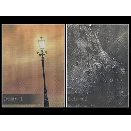 Planeta X - nowoczesny obraz na płótnie - 120x80 cm