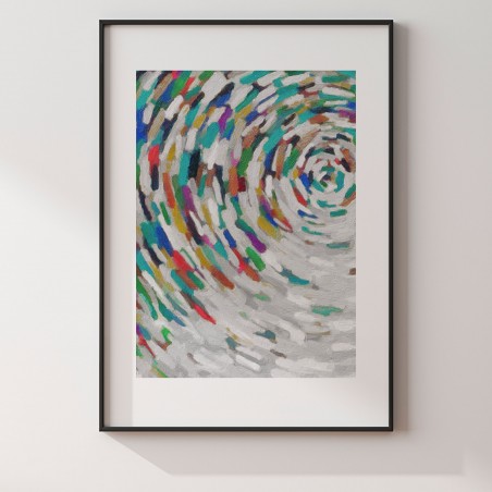 Alabastrowa tafla - plakat...