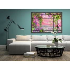 Wiszące ogrody - nowoczesny obraz na płótnie - 120x80 cm Wiszące ogrody - nowoczesny obraz na płótnie - 120x80 cm