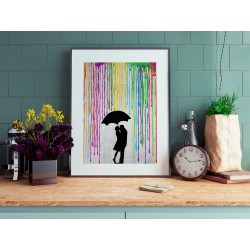 Miłosny skafander - plakat dekotacyjny