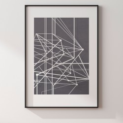 Trajektoria losu - plakat dekoracyjny