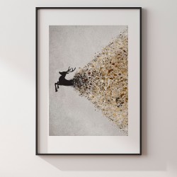 Krater ekstrawertyzmu - plakat dekoracyjny