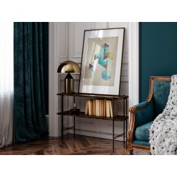 Heksagonalny przypływ - plakat dekoracyjny