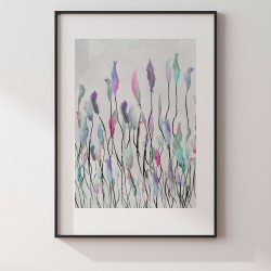 Beztroska codzienności - plakat dekoracyjny