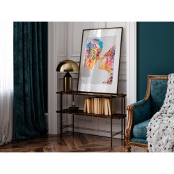 Romans w Barcelonie - plakat dekoracyjny