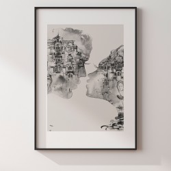 Kochankowie z Werony - plakat dekoracyjny