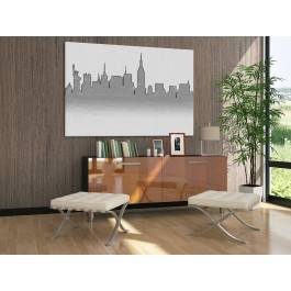 Nowojorski szkicownik - nowoczesny obraz na płótnie - 120x80 cm