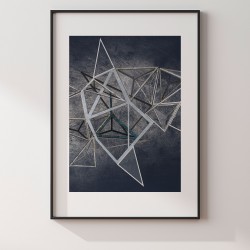 Głębia niebytu - plakat dekoracyjny