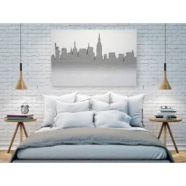 Nowojorski szkicownik - nowoczesny obraz na płótnie - 120x80 cm