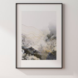 Lśnienie  - plakat dekoracyjny