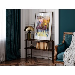 Zimowy poranek - plakat dekoracyjny