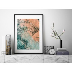 Monstera deliciosa - plakat dekoracyjny