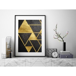 Szlachetny blask - plakat dekoracyjny