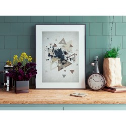 Dekonstrukcja - plakat dekoracyjny