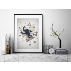 Dekonstrukcja - plakat dekoracyjny