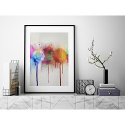 Absorpcja - plakat dekoracyjny