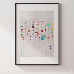 Stan nieważkości - plakat dekoracyjny