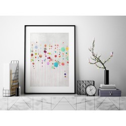 Stan nieważkości - plakat dekoracyjny